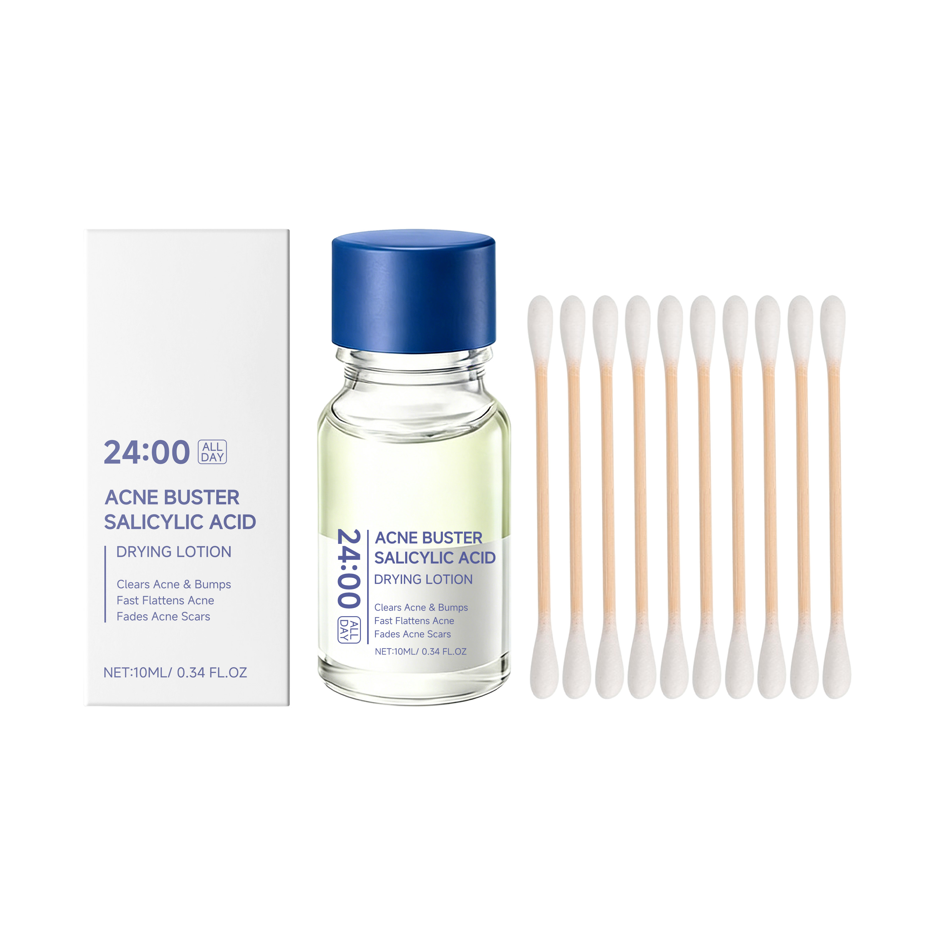 Skincare The Originote - 살리실산 드라이잉 로션 면봉 포함 페이스