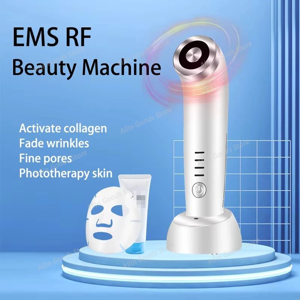 Skincare Hn - HIFU 미세전류 얼굴 미용 기기 레드