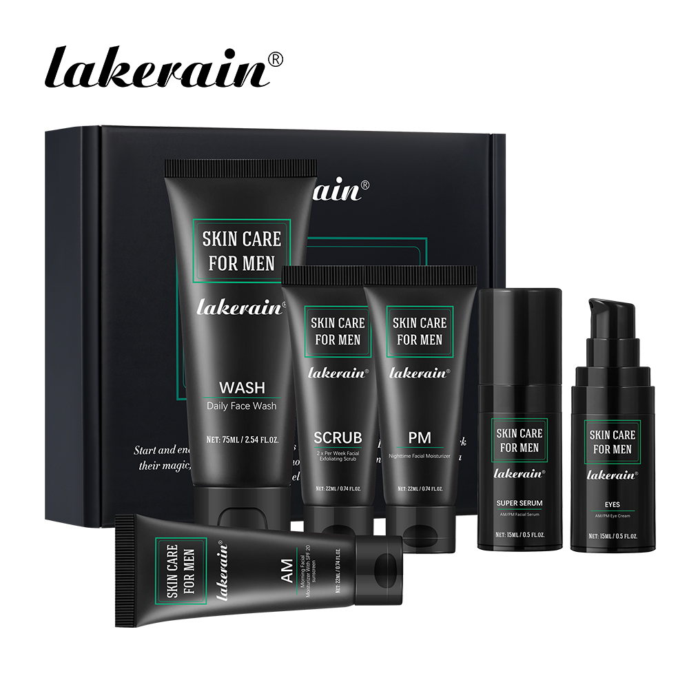 Skincare Oil Control - 레이크레인 남성용 스킨케어 키트, 유분 조절,