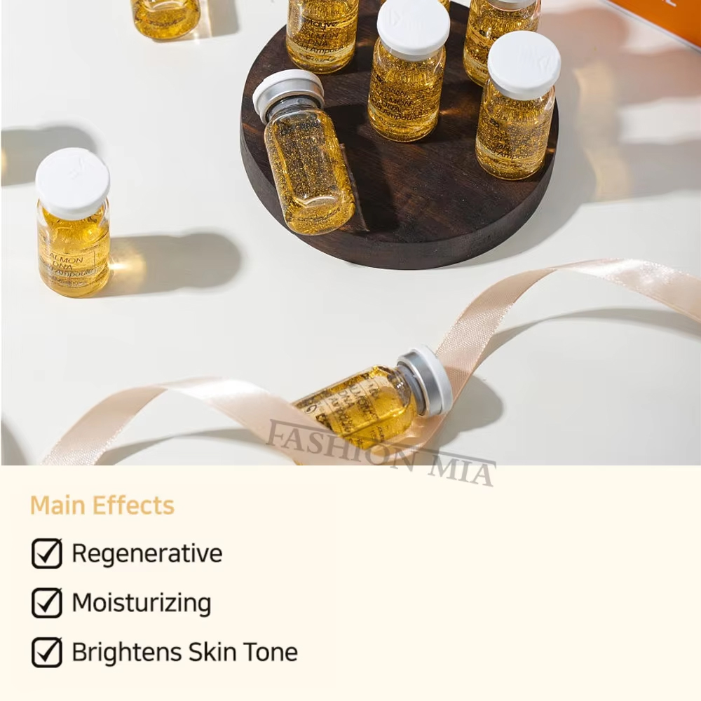 한국 8ml 연어 DNA 골드 앰플 스킨 부스터 세럼  - Skincare Korea 리뷰 및 가격