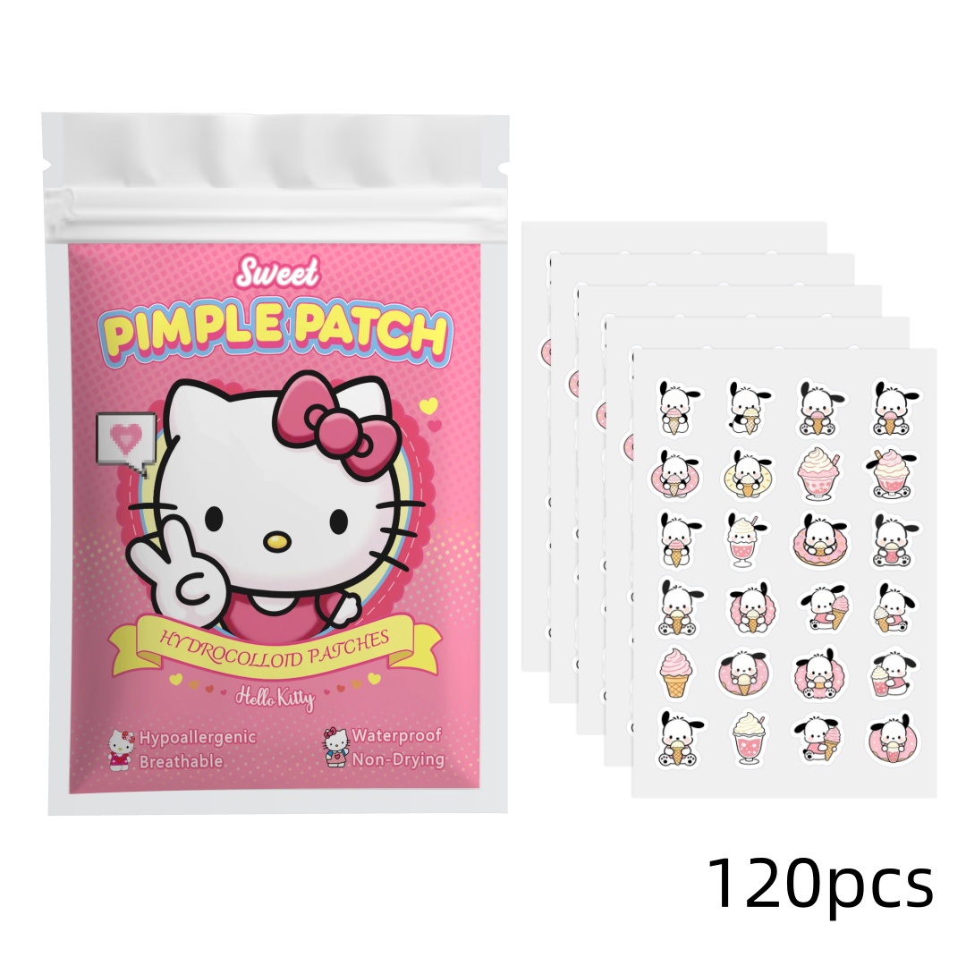 48/120PCS 헬로 키티 여드름 패치, 얼굴 여드름 - Skincare The Originote 리뷰 및 가격