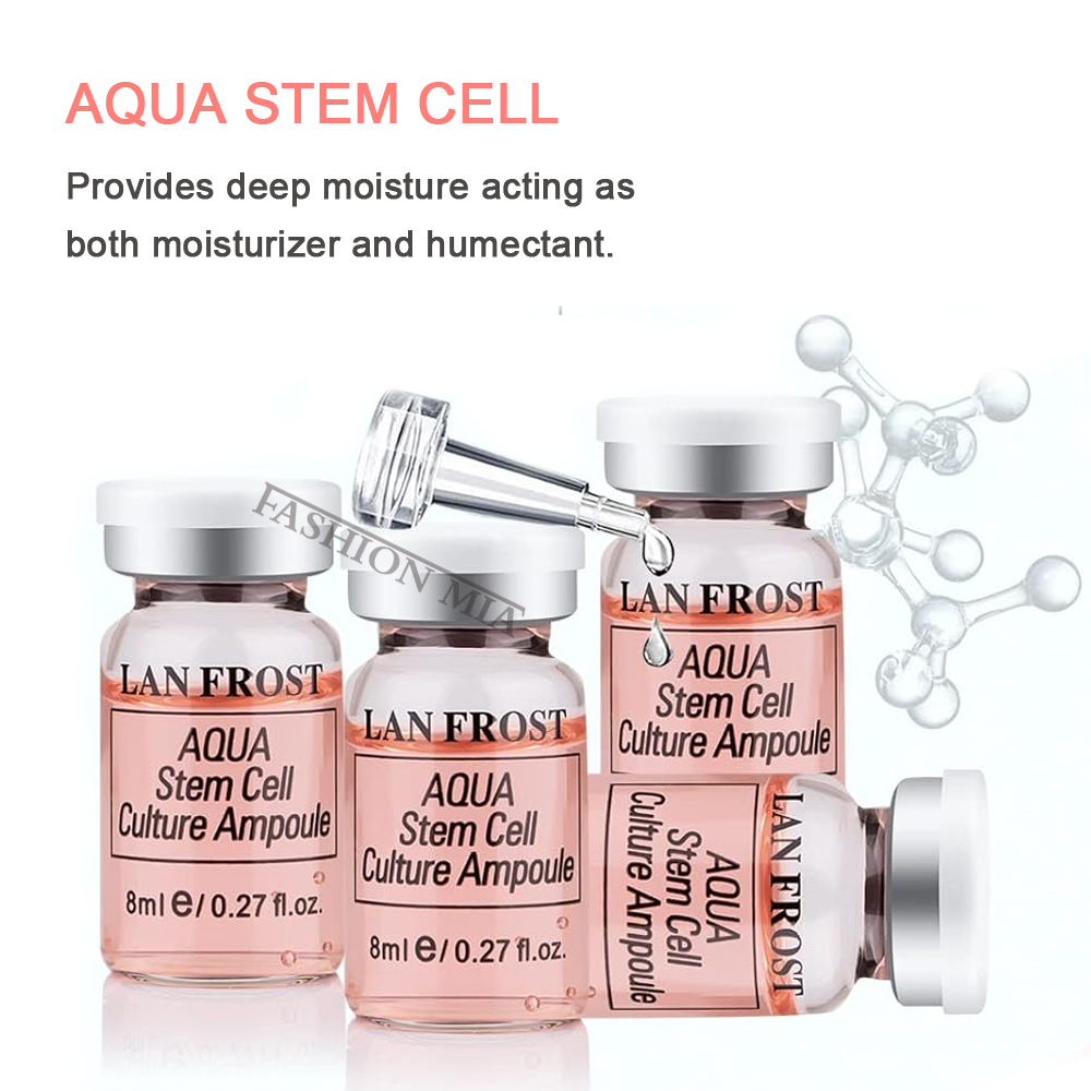 한국 8ml 아쿠아 줄기세포 배양 앰플 세럼 키트 페이 - Skincare Whitening 리뷰 및 가격