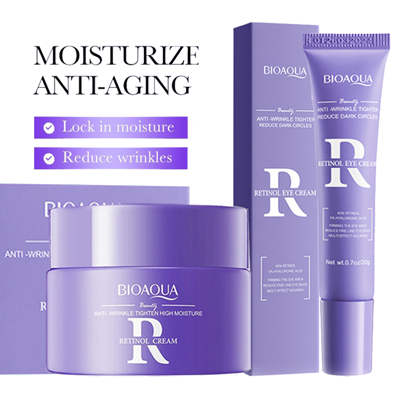 BIOAQUA 레티놀 스킨 케어 세트 모이스춰 라이징  - Skincare Whitening 리뷰 및 가격