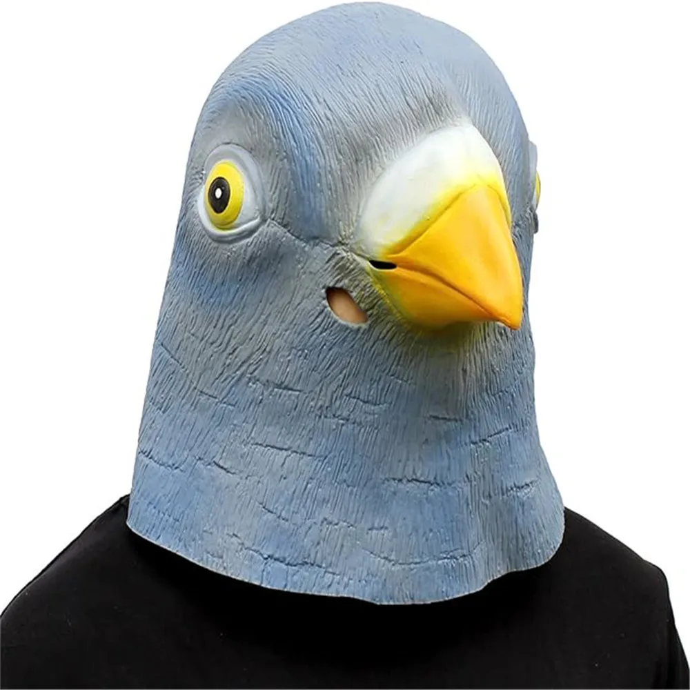 비둘기 마스크 라텍스 새 헤드기어, 할로윈 멋진 원피스 - Skincare Pigeon 리뷰 및 가격