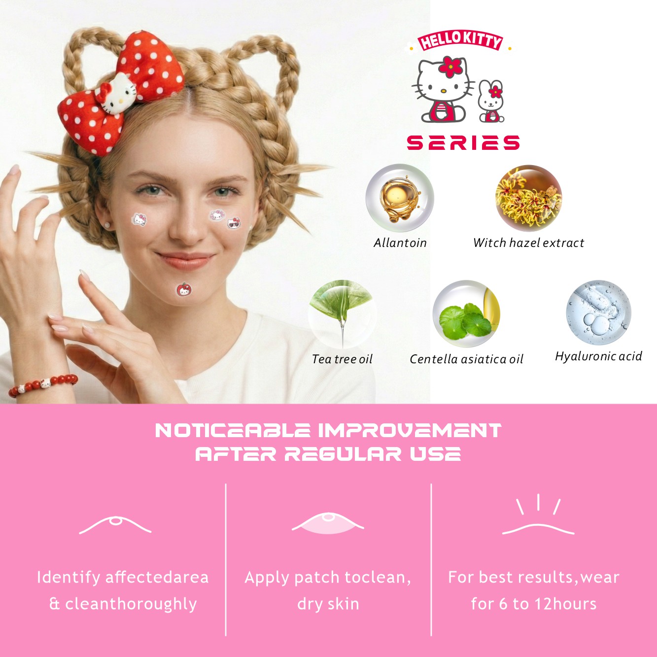 48/120PCS 헬로 키티 여드름 패치, 얼굴 여드름 - Skincare Moisturizer 리뷰 및 가격