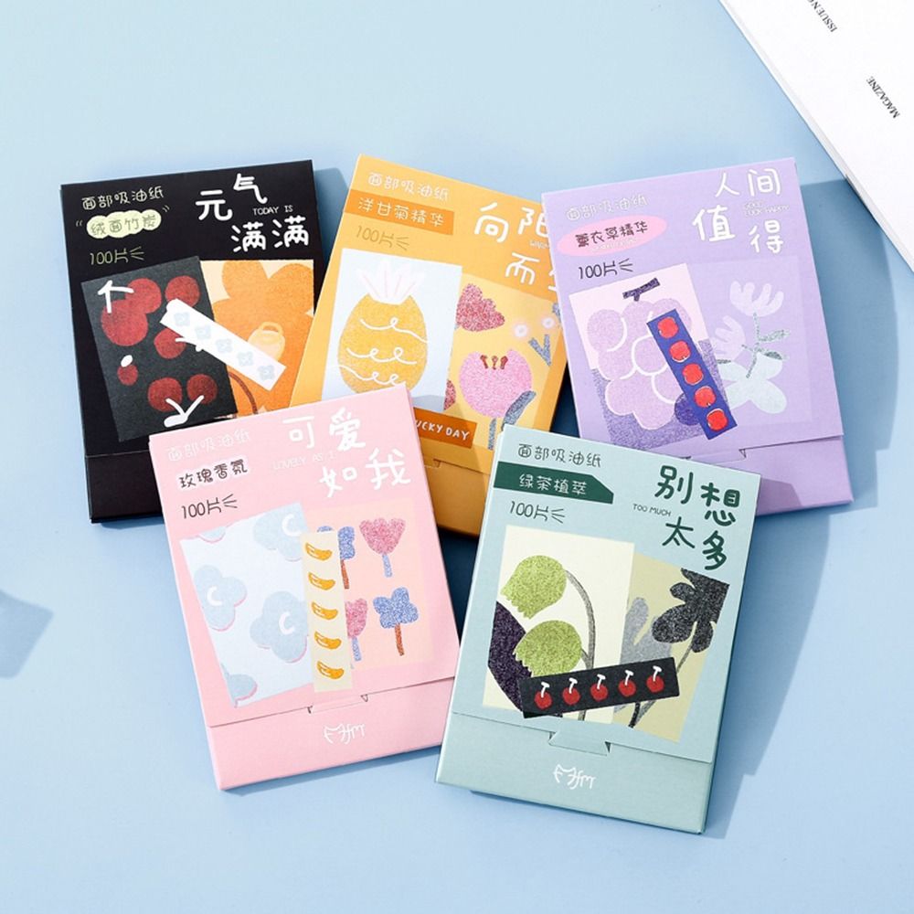 100Pcs 오일 제거 페이스 오일 블로팅 페이퍼 스킨 - Skincare Oil Control 리뷰 및 가격