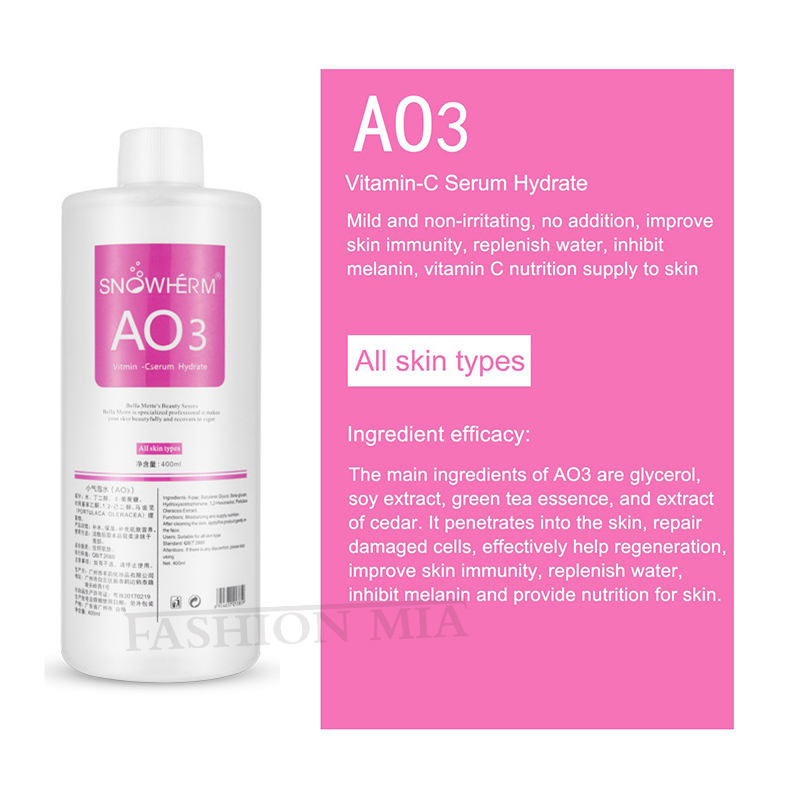 3 Pcs/1200ml 아쿠아 필 솔루션 AS1 SA2 - Skincare Korea 리뷰 및 가격