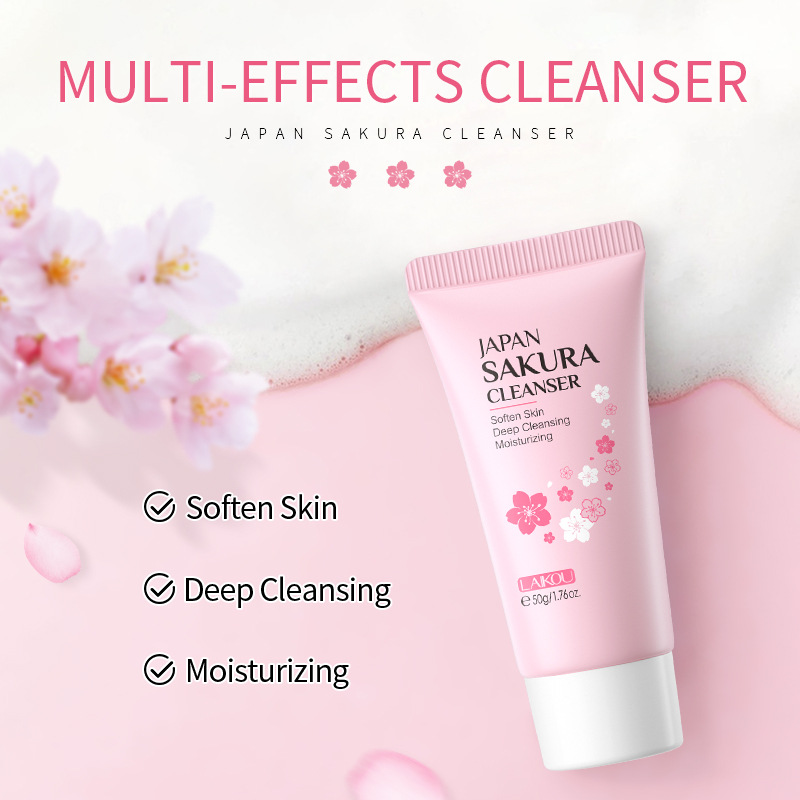 일본 사쿠라 페이셜 클리너 한국 페이스 세럼 엑스 폴리 - Skincare Korea 리뷰 및 가격
