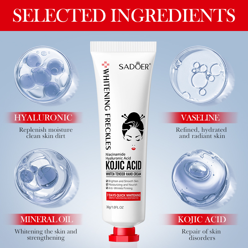 1/2/3/5pcs SADOER 코직산 핸드 크림 모이 - Skincare Oil Control 리뷰 및 가격