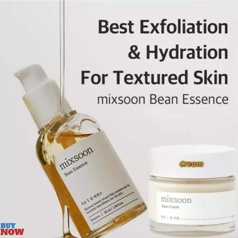 믹스순 콩 에센스 크림 듀오 세트 수분 공급 보습 스무 - Skincare Korea 리뷰 및 가격
