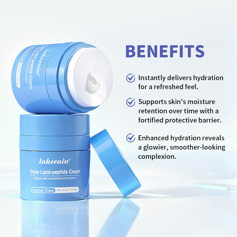 트리플 리피드 펩타이드 크림, 건조하고 민감한 피부를  - Skincare Non Comedogenic 리뷰 및 가격