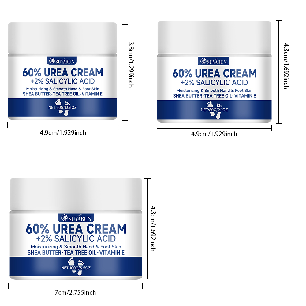 SUYARUN 갈라진 발뒤꿈치 및 건성 피부용 우레아  - Skincare Whitening 리뷰 및 가격